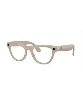 Ray-Ban | Meta Skyler Gen 1 AI Glasses (Shiny Chalky Grey/Sapphire Transitions)
