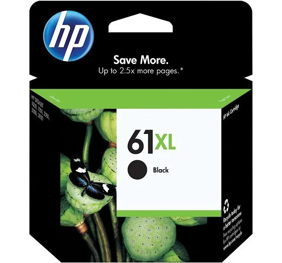 HP 61 XL Black Ink Cartridge