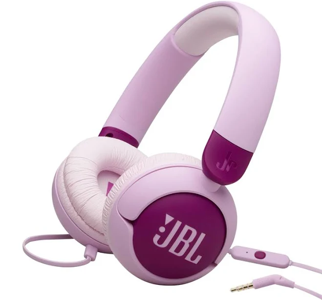 JBL JUNIOR 320 Wired On-Ear Kids Headphones (Purple)