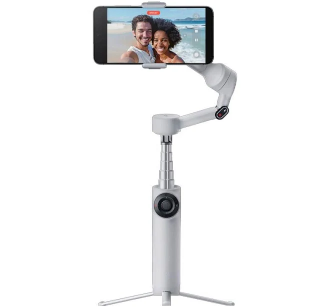 Insta360 Flow 2 Gimbal AI Tracker Bundle (Stone Grey)