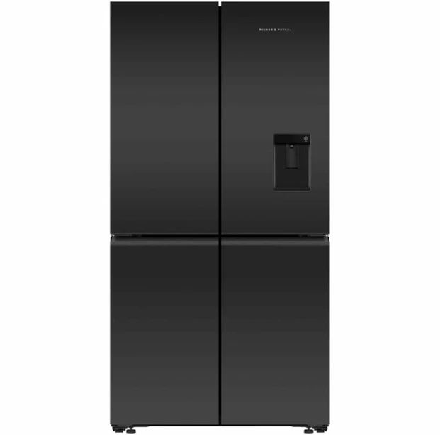 Fisher & Paykel RF605QZUVB1 538L French Door Fridge (Black Glass)