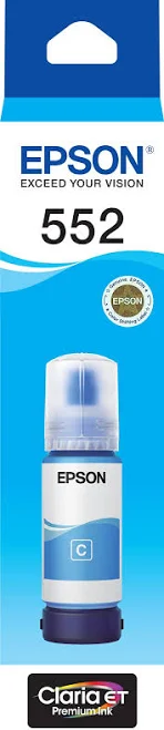 Epson T552 Cyan EcoTank Ink Bottle