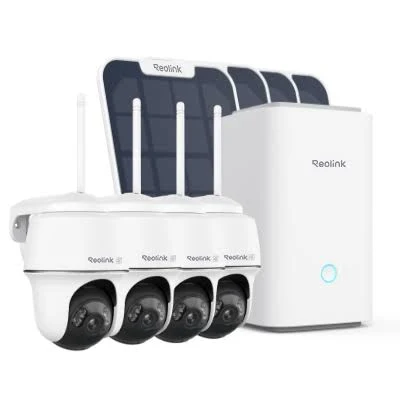 Reolink 4K Wireless Security 4 Camera System with Solar