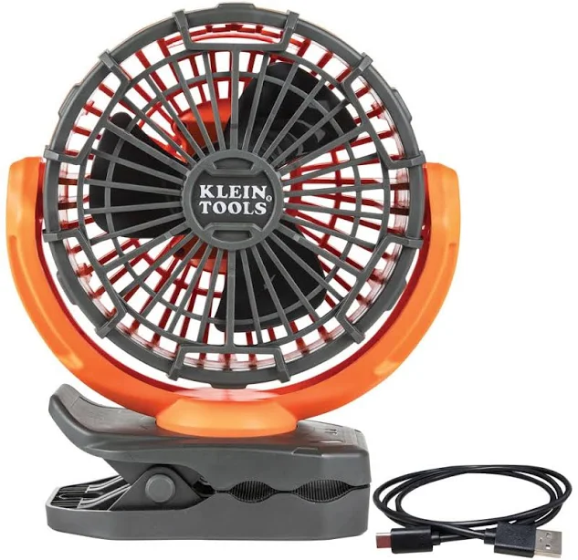 KLEIN TOOLS RECHARGEABLE JOBSITE FAN