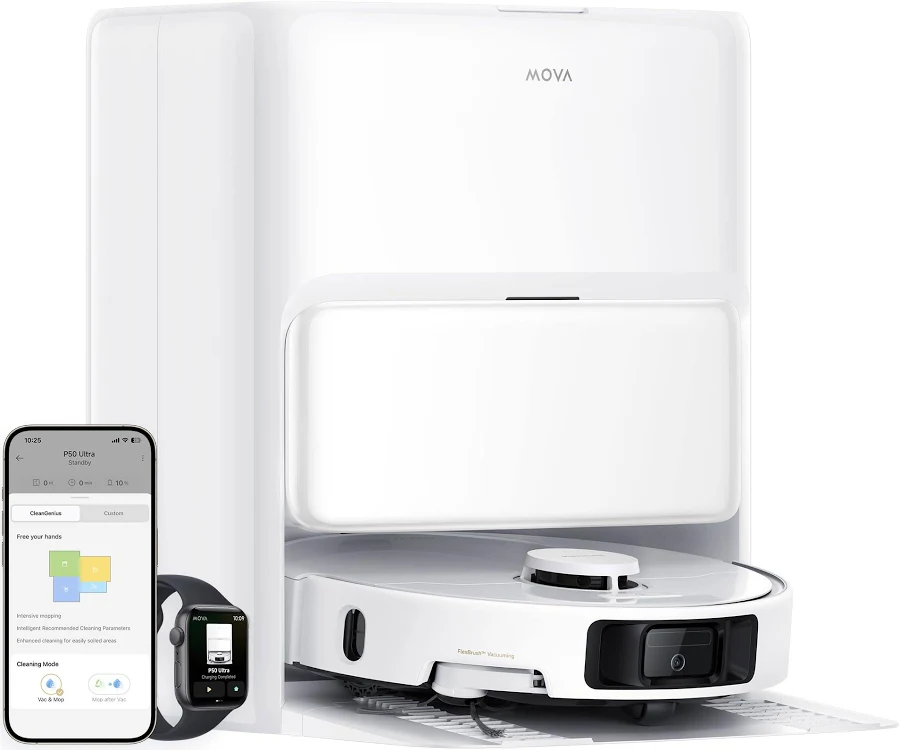 MOVA P50 Pro Ultra Wet and Dry Robotic Vacuum