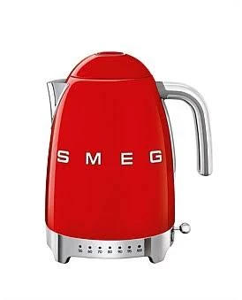 Smeg KLF04 50's Style 1.7L Variable Temperature Kettle (Red)