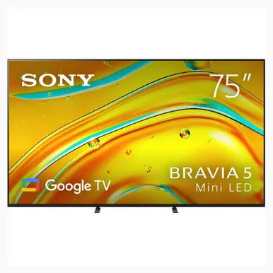 Sony 75" Bravia 5 4K Mini LED TV 2025
