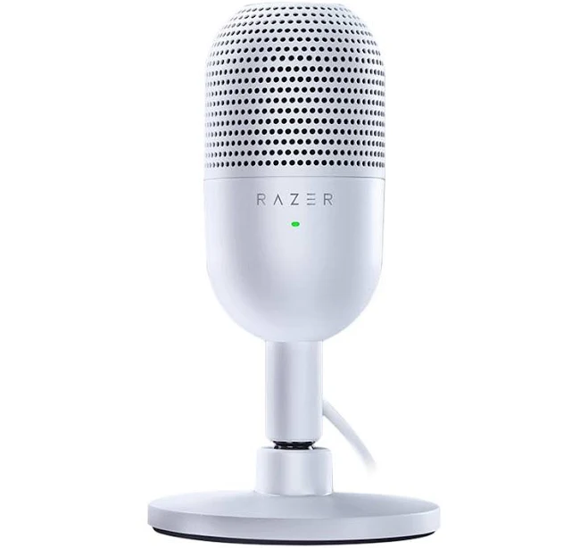 Razer Seiren V3 Mini - Ultra-Compact USB Microphone (White Edition)