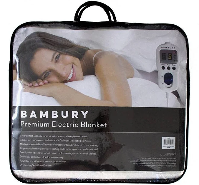 Bambury Soft Touch Premium Electric Blanket (King Single)