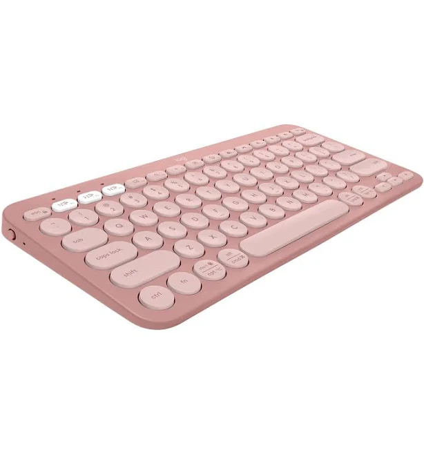 Logitech K380s Pebble Keys 2 Keyboard (Rose)