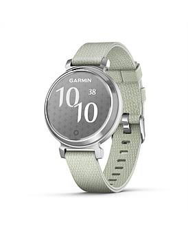 Garmin Lily® 2 Classic, Silver with Sage Grey Fabric Band