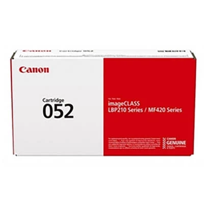 Canon Cart052 Toner Ink Cartridge High Yield Black Genuine Original