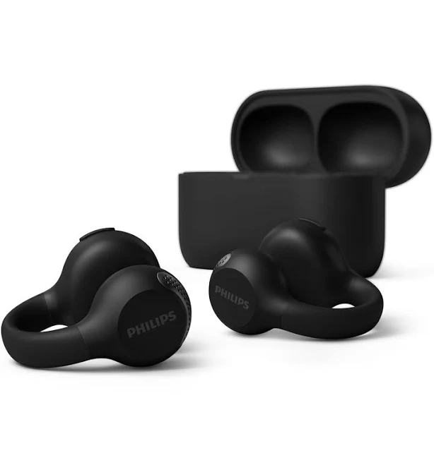 Philips TAQ2000 True Wireless Open-Ear Headphones (Black)