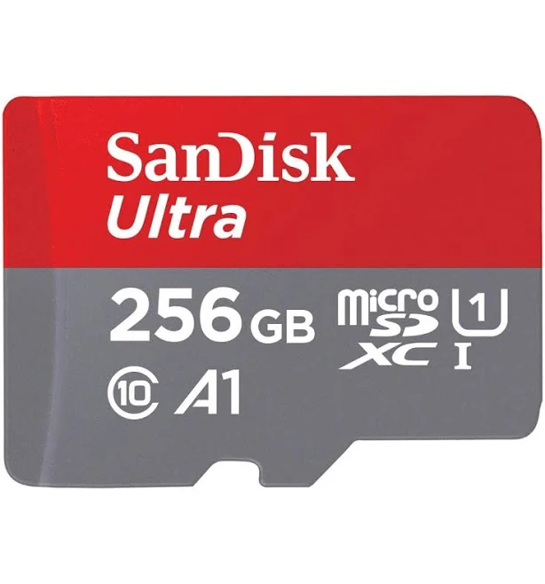 Sandisk 256GB Ultra microSDXC+ Memory Card