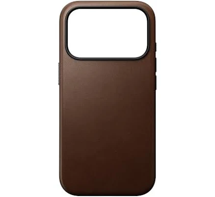 NOMAD Modern Ecco Leather Case for iPhone 17 Pro Max (Brown)