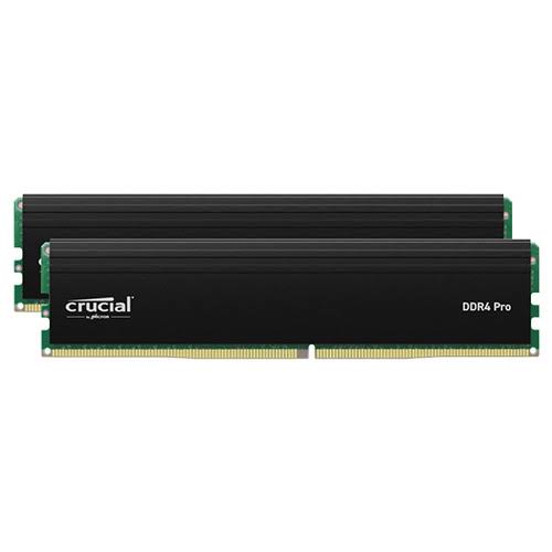 Crucial 32GB (2x16GB) CP2K16G4DFRA32A 3200MHz CL22 UDIMM DDR4 RAM with Heatsink