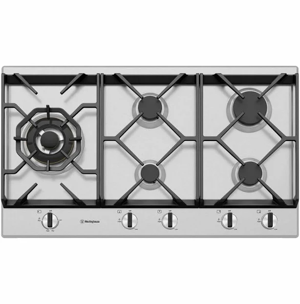 Westinghouse 90cm Gas on Glass Cooktop