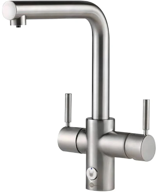 Insinkerator Multitap 4N1 Ambient L Shape Brushed Steel